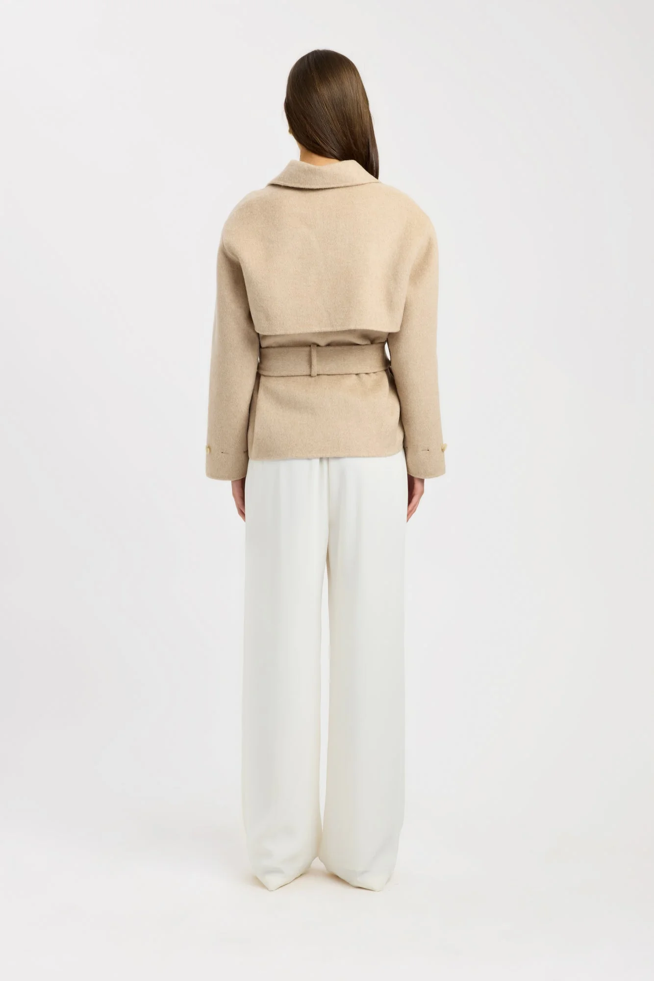 Rommie Cropped Wool Jacket - Image 4